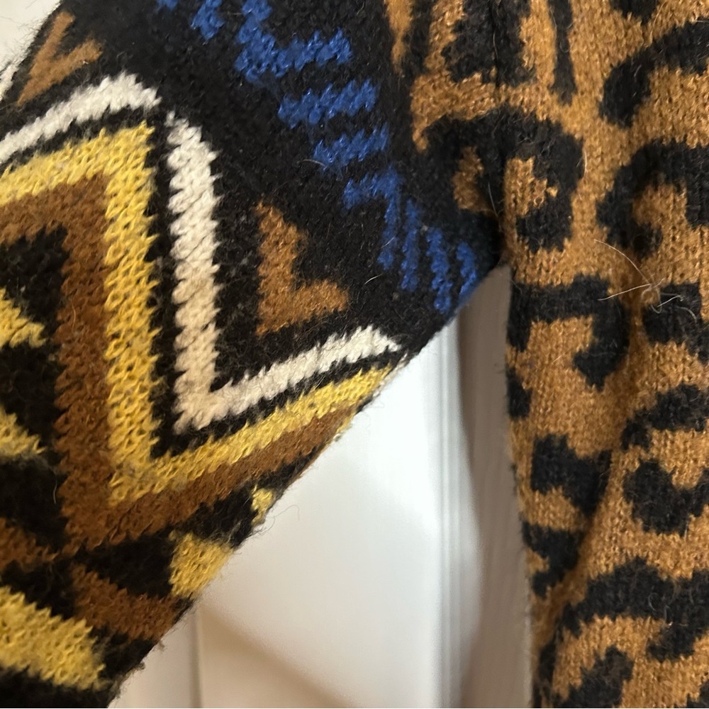 Anthropologie Marseille Leopard Cardigan - Picture 9 of 15